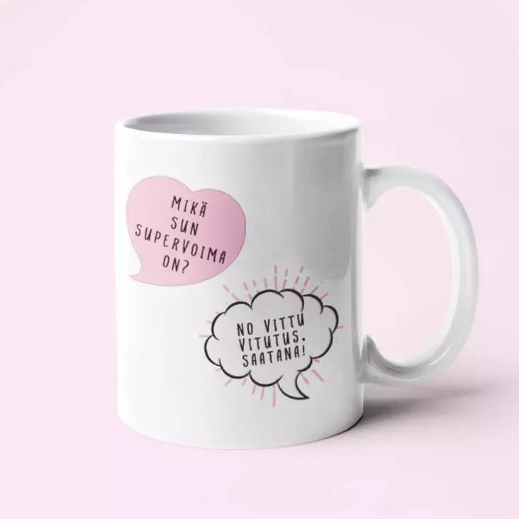 Supervoimia, saatana! kahvikuppi - Kahvikupit - 32412 - 1