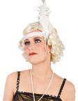 Flapper pääpanta Valkoinen - Pannat - 11263 - 1