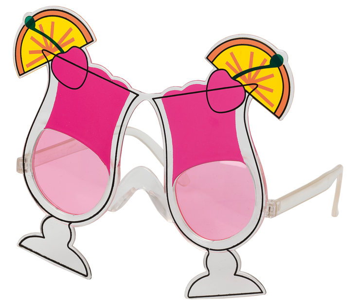 Aurinkolasi Coctail Pinkki - Hupilasit - 30393 - 1