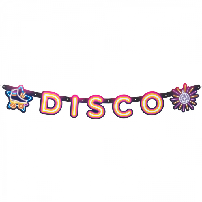 Disco banneri 120 cm - 60-70-Luku (Hippi) - 31403 - 1