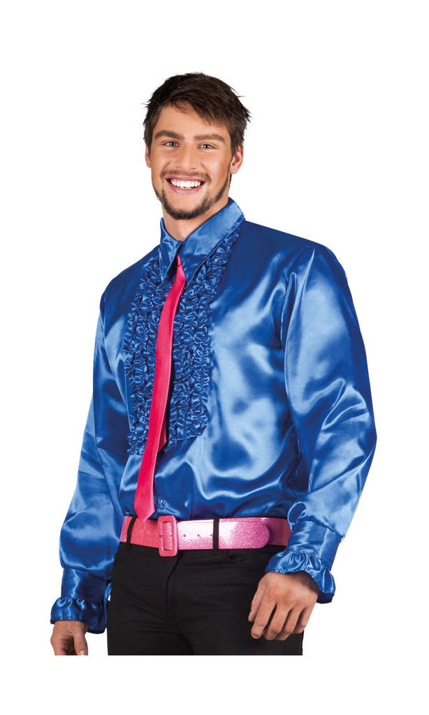 Disco paita Sininen XL - Disco ja 1900-luku - 20393 - 1