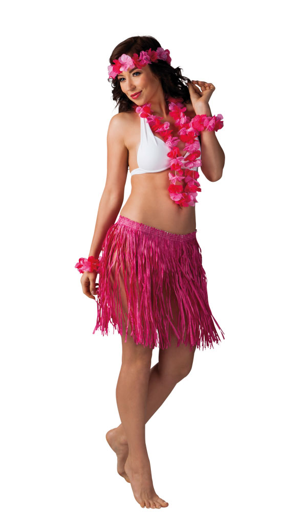 Hawaiji setti Pinkki - Hawaji hameet - 11533 - 2