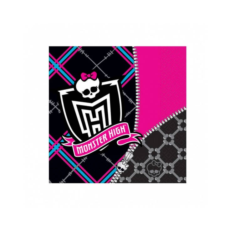 Monster High lautasliina 20kpl - Monster High - 18813 - 1