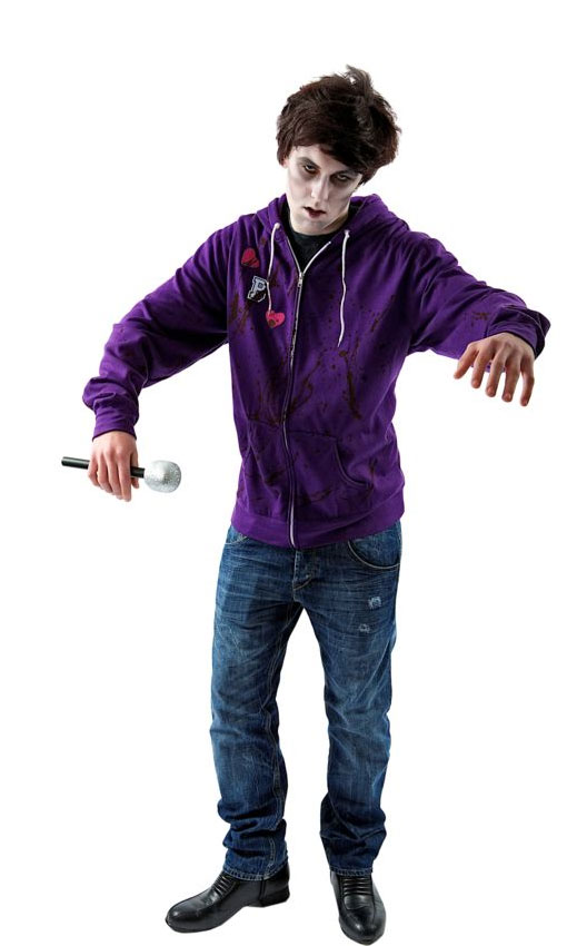 Pop Star Zombie Halloweenasu - Kauhu ja vampyyrit - 21323 - 1