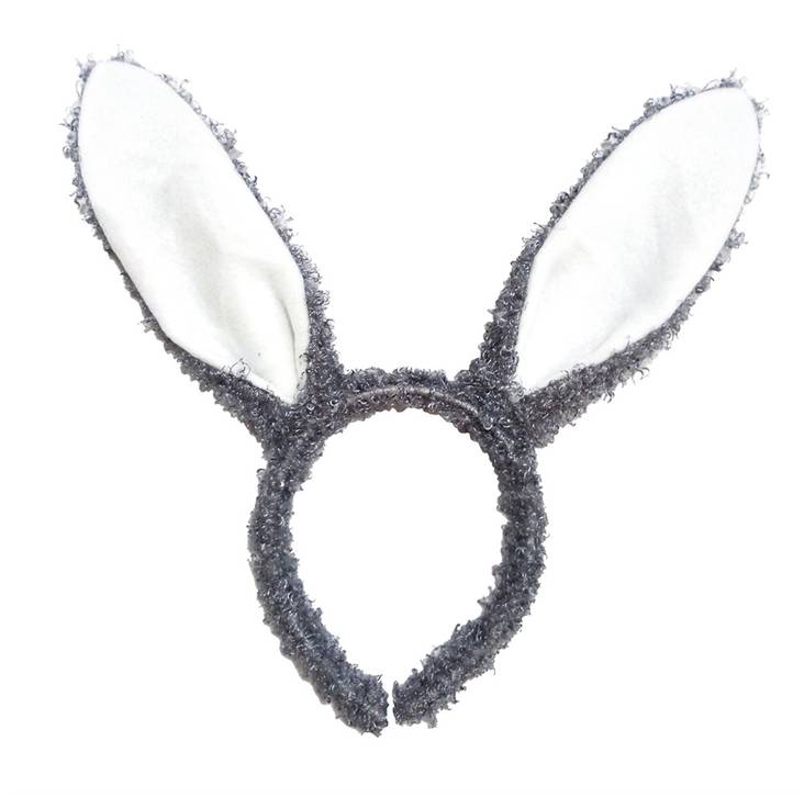 Pupun korvat harmaat - Pannat - 31773 - 1