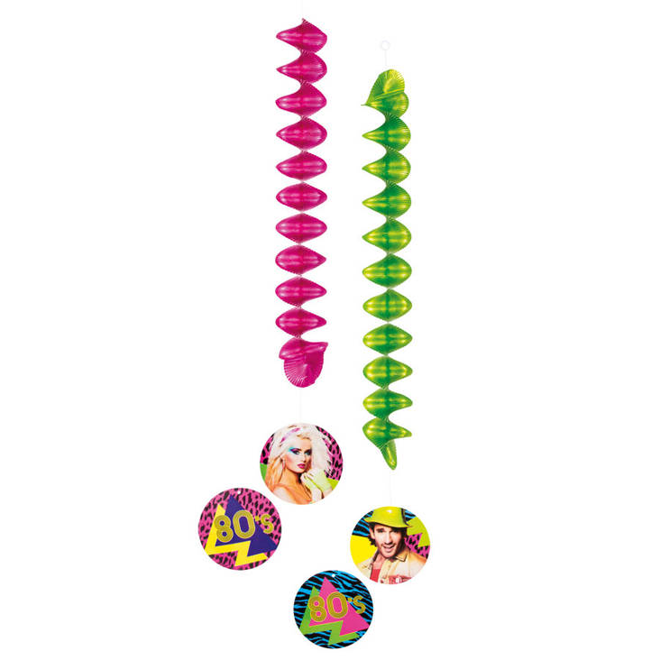Roikkuvat 80´s koristeet - 80-90-Luku (Retro ja Disco) - 30043 - 1