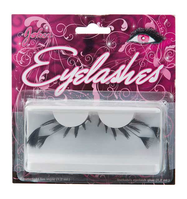 Silmäripset pitkät musta-hapsut - Silmäripset - 11363 - 1