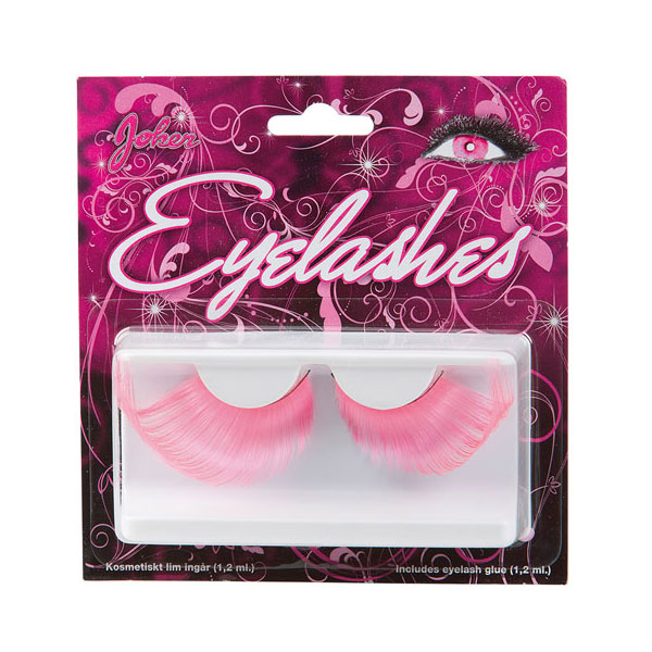Silmäripset pitkät tuuheat pinkit - Silmäripset - 11543 - 1