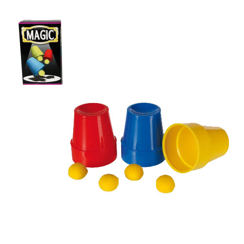 Taikurisetti -Eriväriset kupit - Taikatemput - 19753 - 1