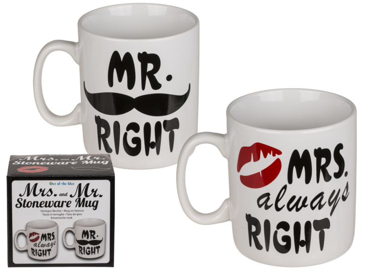 XL Jättimotti MR Right - Kahvikupit - 30793 - 1