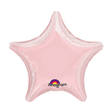 Foliopallo pinkki tähti - Väripallot - 13584 - 1
