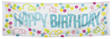 Happy birthday banneri - Synttärit - 30164 - 1