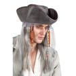 Peruukki Zombie Pirate hatulla - Kauhu peruukit - 20444 - 1