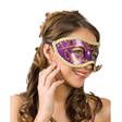 Venetsialaisnaamio Gabriella Violetti - Venetsialaiset - 14224 - 1