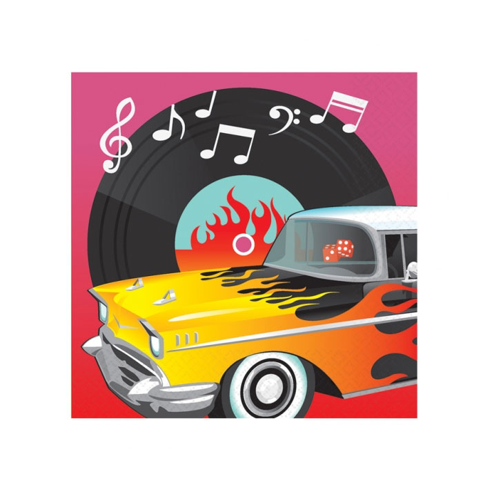 50´s servettejä - 50-Luku - 20534 - 1