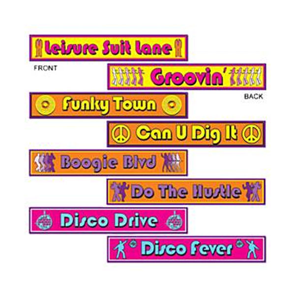 Disco / Groovy tienviitat - 60-70-Luku (Hippi) - 14354 - 2