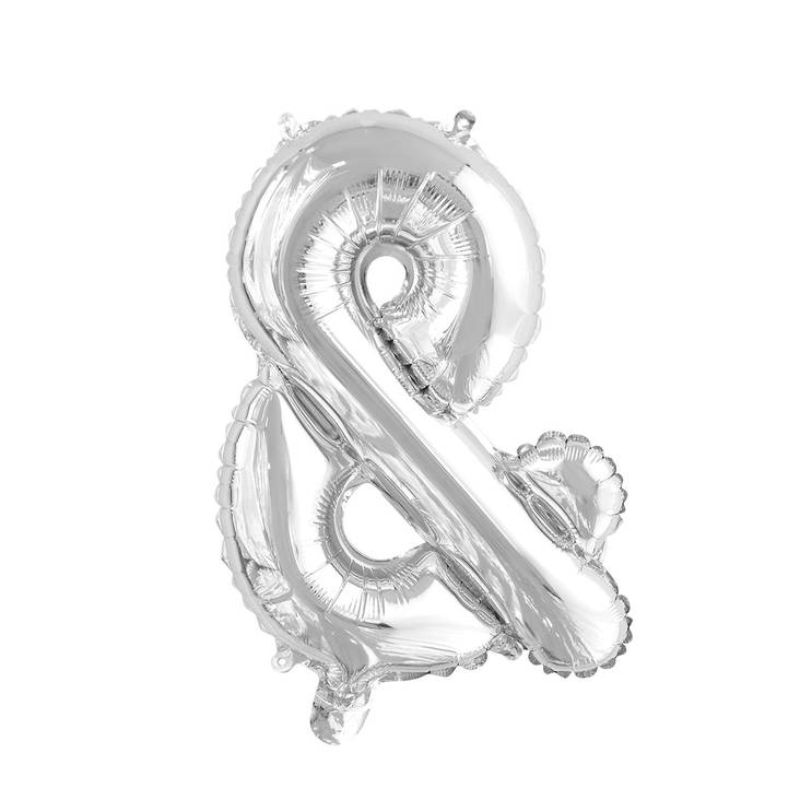 Foliopallo &-merkki Hopea - Kirjaimet - 21614 - 1