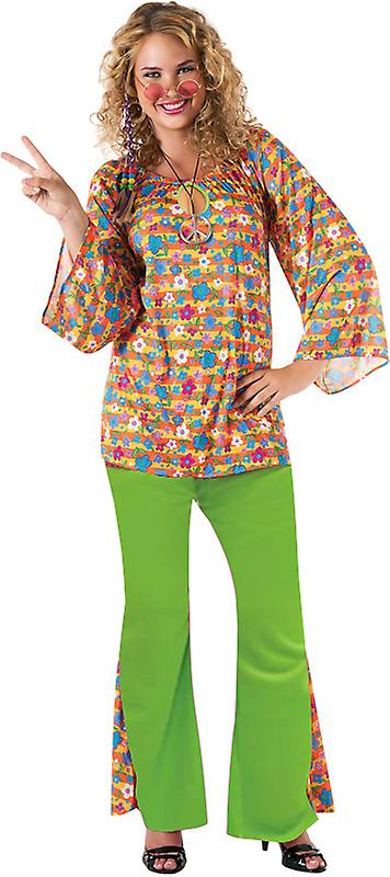 Hippi asu plus size - Disco ja 1900-luku - 30854 - 1