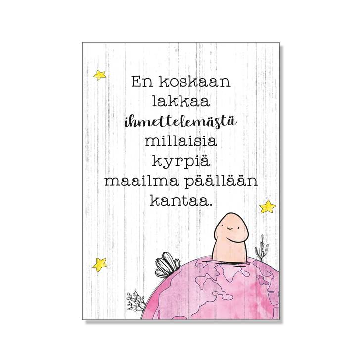 Ihme, kumma ja yllätys kortti - Postikortit - 31764 - 1