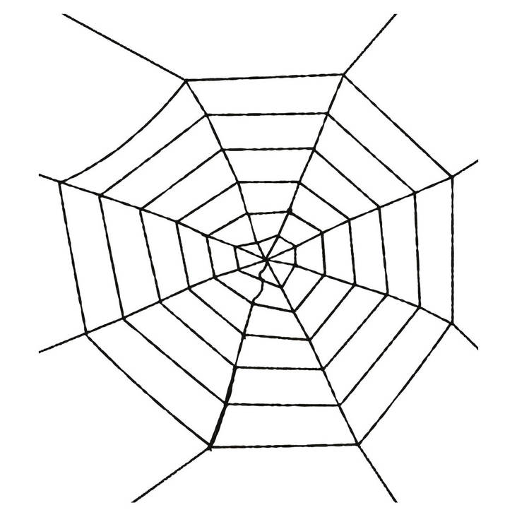 Iso Hämähäkinverkko 100cm - Tarrat, bannerit ja muut - 21984 - 1