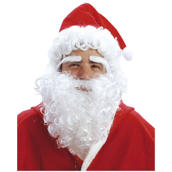 Joulupukin Parta ja hiuslakki - Tonttulakit - 15214 - 1