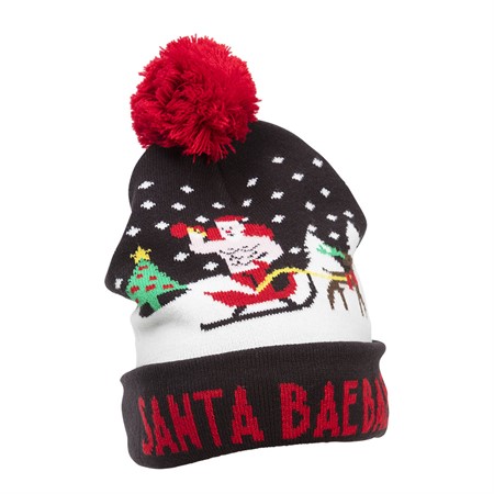 Kudottu Joululakki Santa Bae Bae - Tonttulakit - 31244 - 1