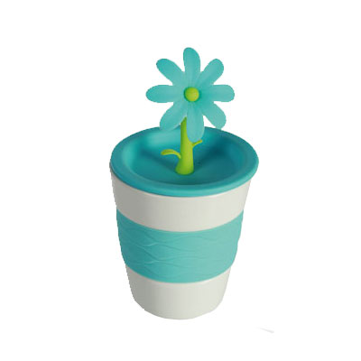 Kukka muki sininen - Juomapullot ja thermot - 18904 - 4