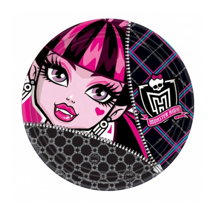 Monster High pahvilautanen iso 8kpl - Monster High - 18814 - 1