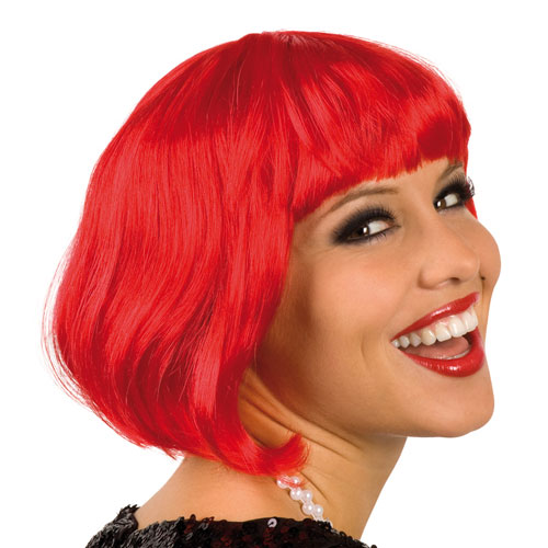 Peruukki China Punainen Polkkatukka - Polkka peruukit - 12264 - 1