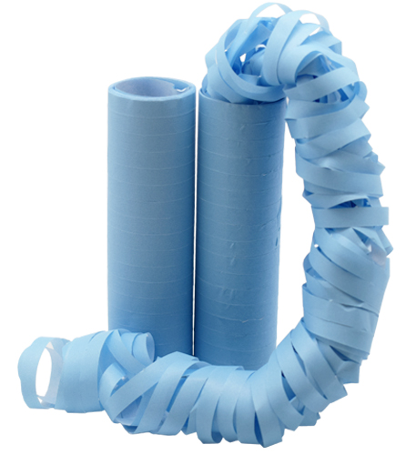 Vaaleansiniset serpentiinit - Vauvakutsut / Baby Shower - 21504 - 1