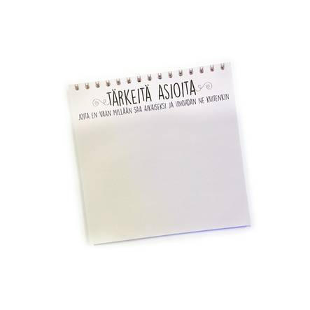 Ei kai se mitään tärkeetä ollut muistio - Muut - 31755 - 1