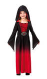 07-12V Punainen velho-noita Halloweenasu - Kauhu ja noidat - 21275 - 1
