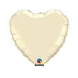 Foliopallo Vanilja Sydän - Sydän - 13355 - 1