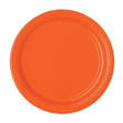 Iso pahvilautanen oranssi 8kpl - Oranssi - 18715 - 2