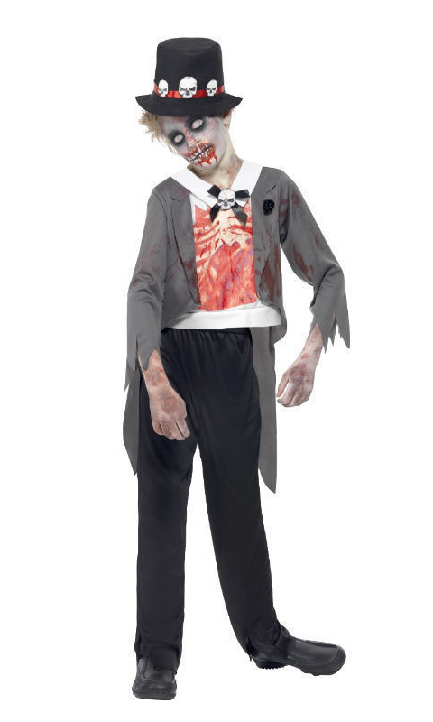 07-12V Zombie Sulhanen Halloweenasu - Kauhu ja vampyyrit - 21315 - 1