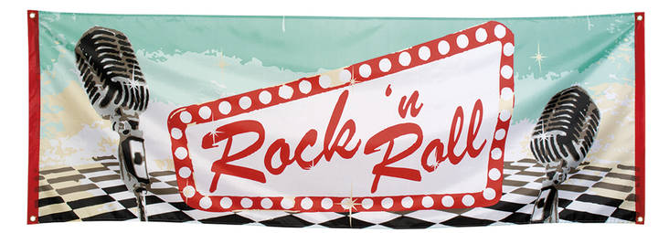 50´s Banneri Rock´n Roll - 40-50-Luku (Rock'n Roll) - 22175 - 1