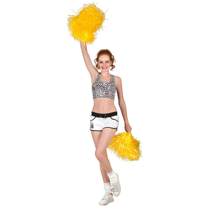 Cheerleader viuhka Keltainen - Viuhkat ja varjot - 14625 - 1