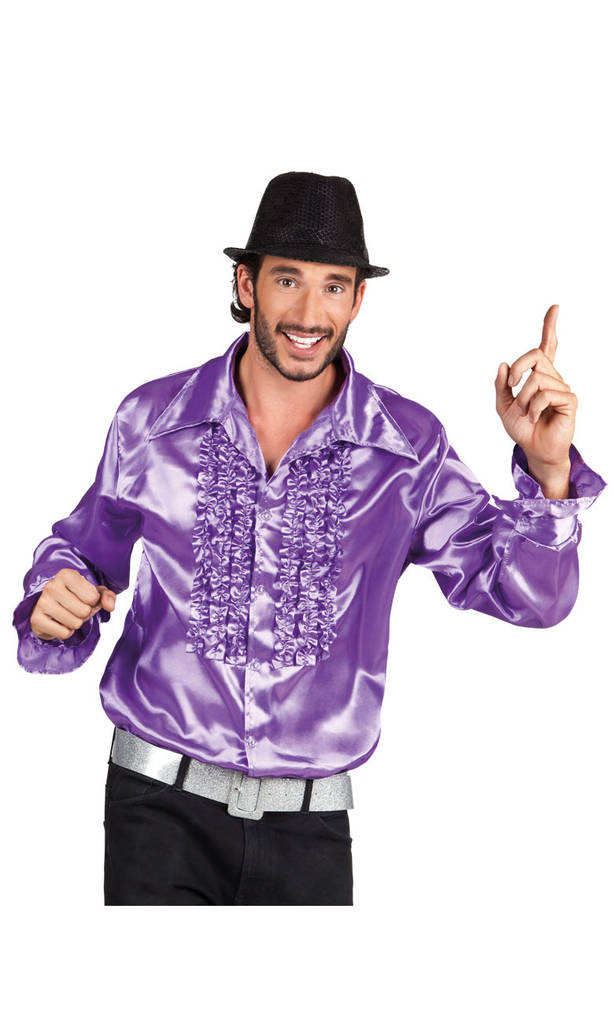 Disco paita Violetti L - Disco ja 1900-luku - 20395 - 1