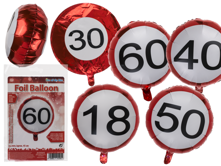 Foliopallo 18V - Syntymäpäivät - 22145 - 1