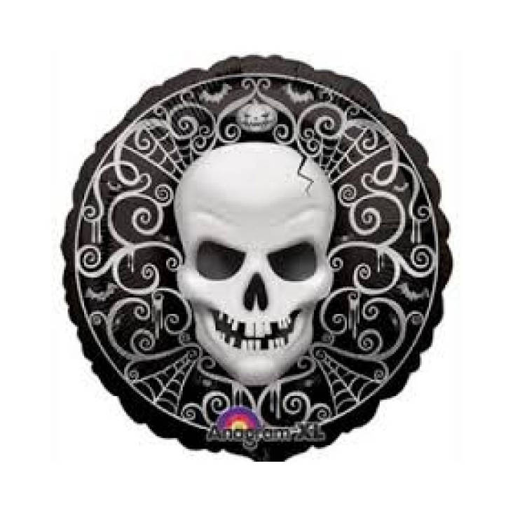 Foliopallo Pääkallo Halloween - Pääkallot - 13275 - 1