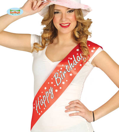 Happy Birthday nauha - Nauhat ja säärystimet - 30395 - 1