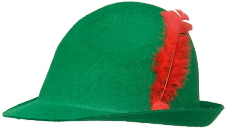 Kääpiön / metsästäjän / tirolilais hattu - Hupilakit - 21425 - 2