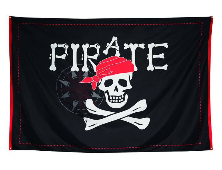 Merirosvolippu iso - Merirosvot - 21705 - 2