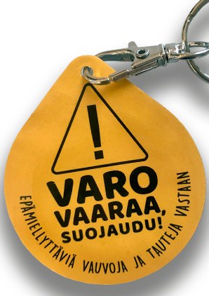 Muistilappu kortsu-avaimenperä - Avaimenperät - 31305 - 1