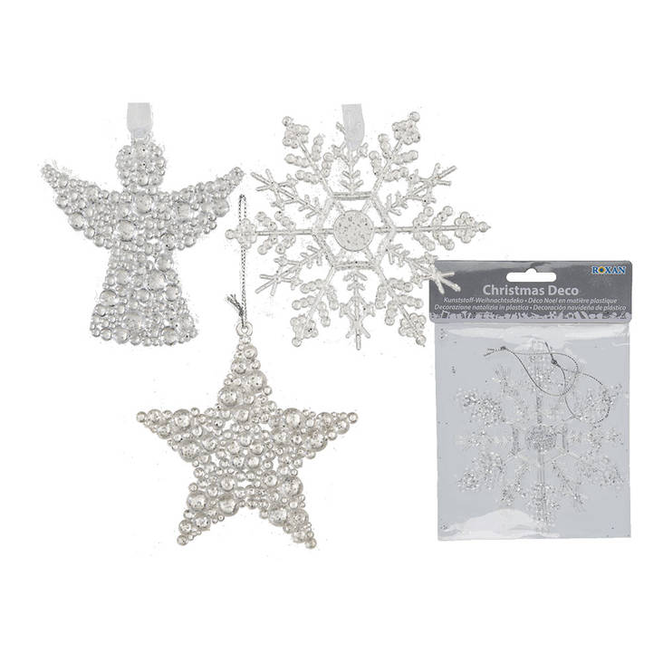 Muoviset joulukoristeet - Joulusomisteet - 21475 - 1
