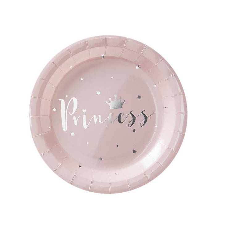 Princess lautaset - Vauvakutsut / Baby Shower - 21395 - 1