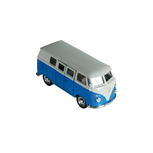Retro Bussi Sini-Valkoinen - Autot - 12835 - 5