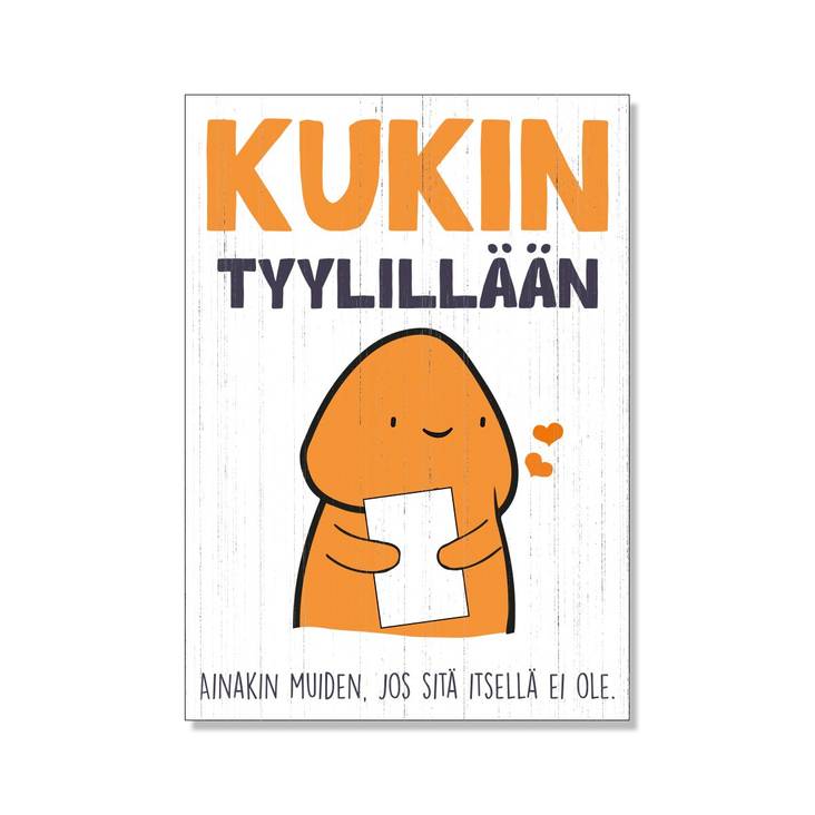 Tyhjän paperin kammo kortti - Postikortit - 31765 - 1