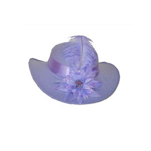 Tyylikäs Ladyn Hattu Violetti - 1900-luku - 18535 - 1