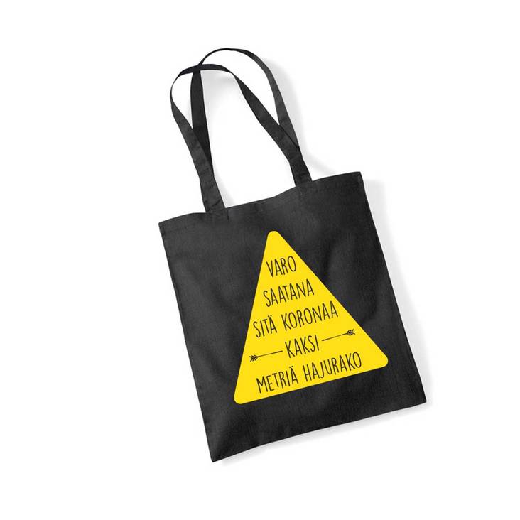 Varoituskolmio kassi - Kangaskassit - 31605 - 1